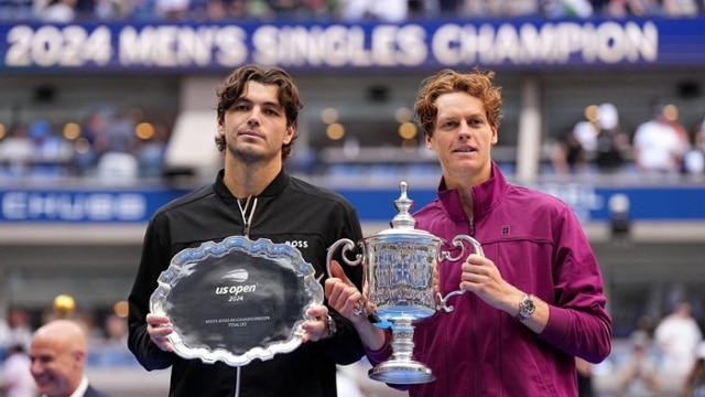 Jannik Sinner holds off Taylor Fritz for 2024 US Open title