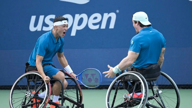 Hewett/Reid vs. Fernandez/Oda, 2025 US Open Men's wheelchair
