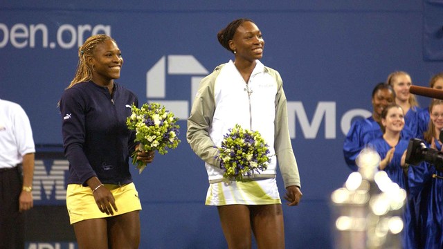 Photos: Serena Williams vs. Venus Williams, 2001 US Open women's