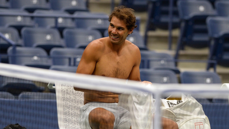 Watch Nadal, Federer and More Top Players Practice for Free During Fan