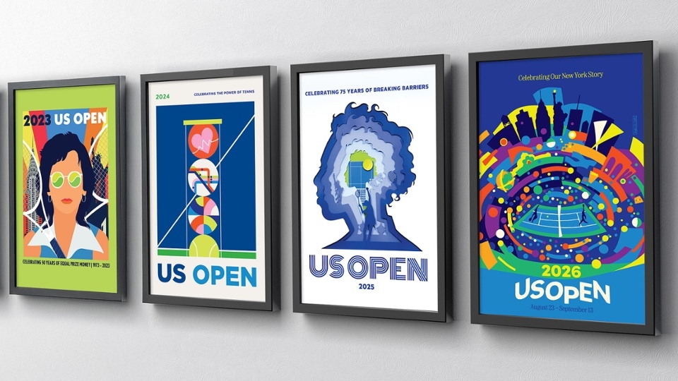 US Open Theme Art | Official Site of the 2026 US Open Tennis