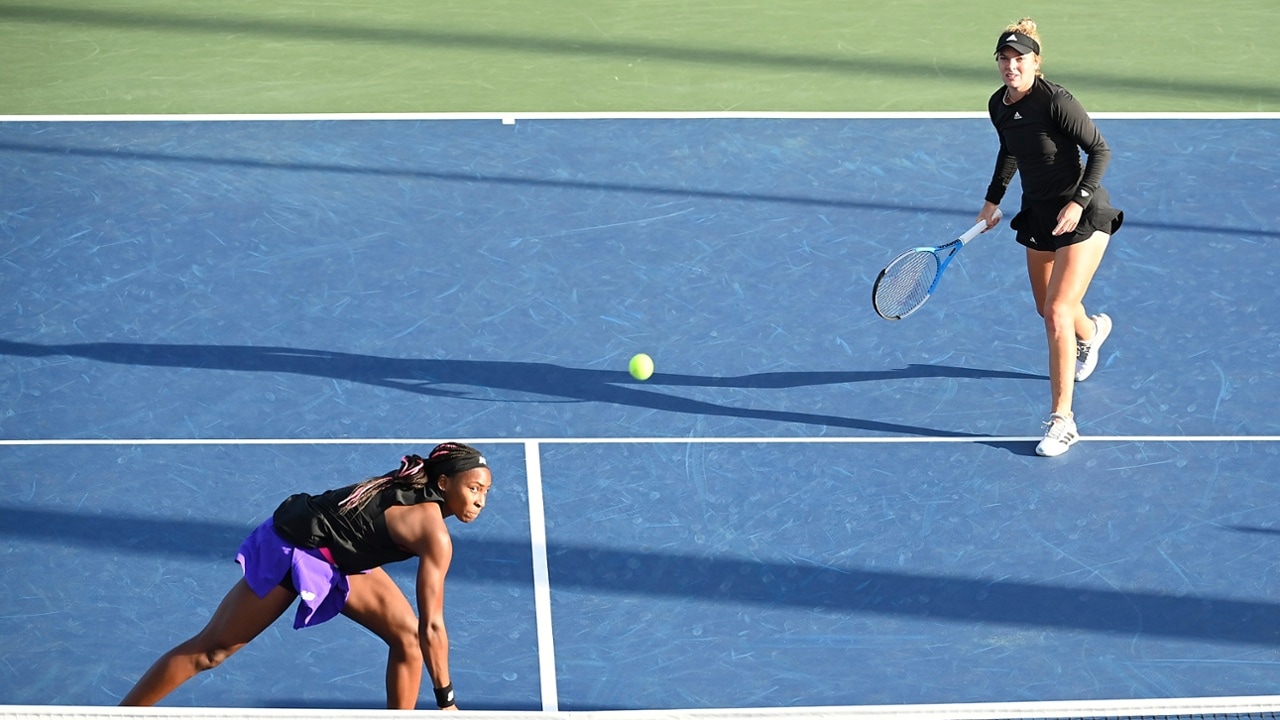 Photos Women's Doubles action on Day 5 at the 2021 US Open Official