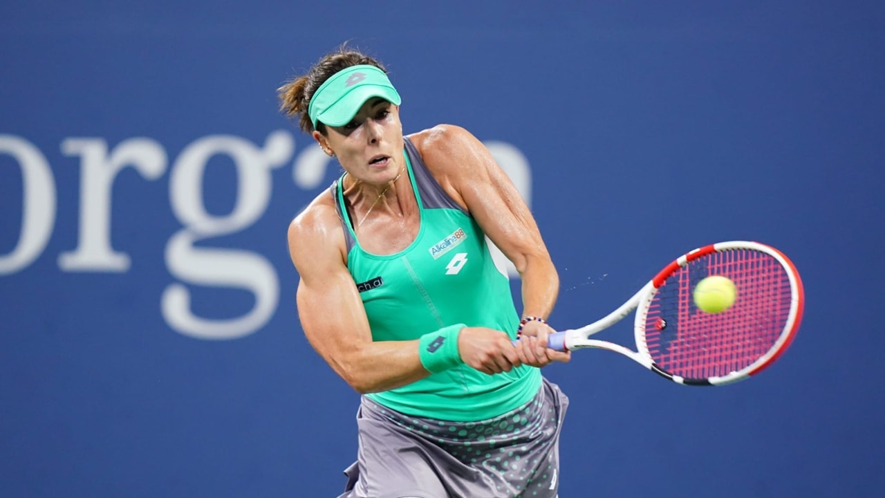 Photos Emma Raducanu vs. Alizé 2022 US Open first round