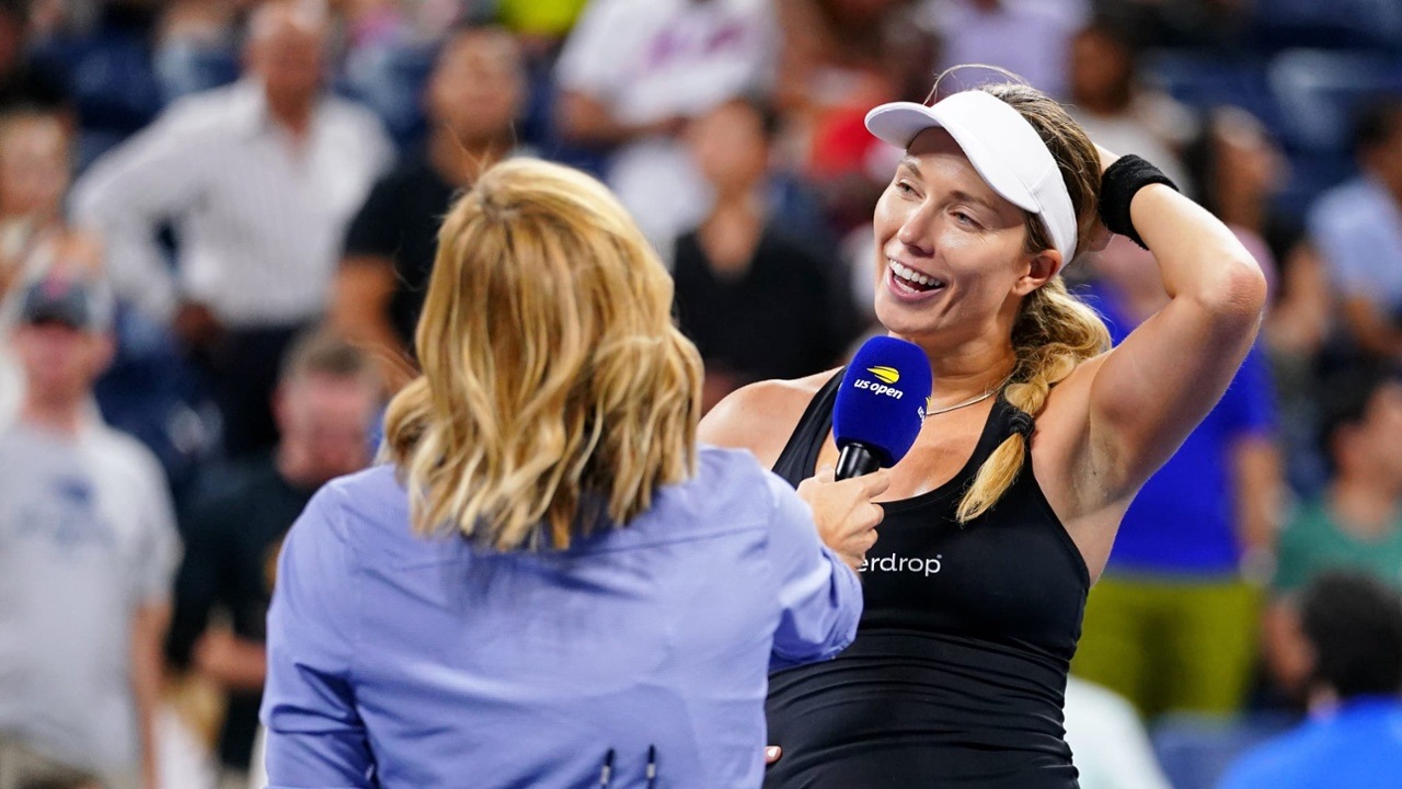 Photos Danielle Collins vs. Cristina Bucsa, 2022 US Open second round