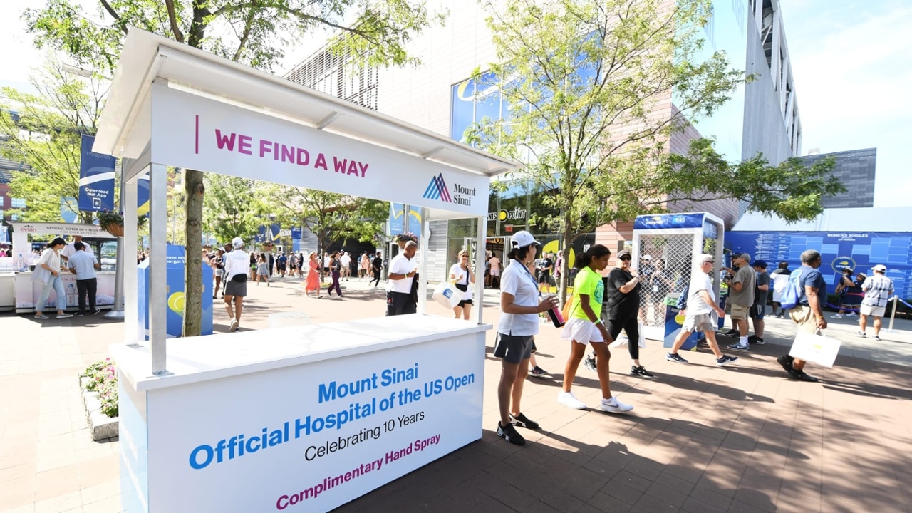 US Open and Mount Sinai Health System renew exclusive partnership through 2026 Official Site