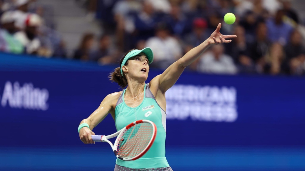 Photos Danielle Collins vs. Alizé 2022 US Open third round