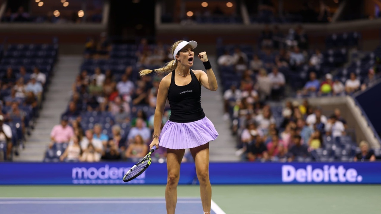 Photos Danielle Collins vs. Alizé 2022 US Open third round
