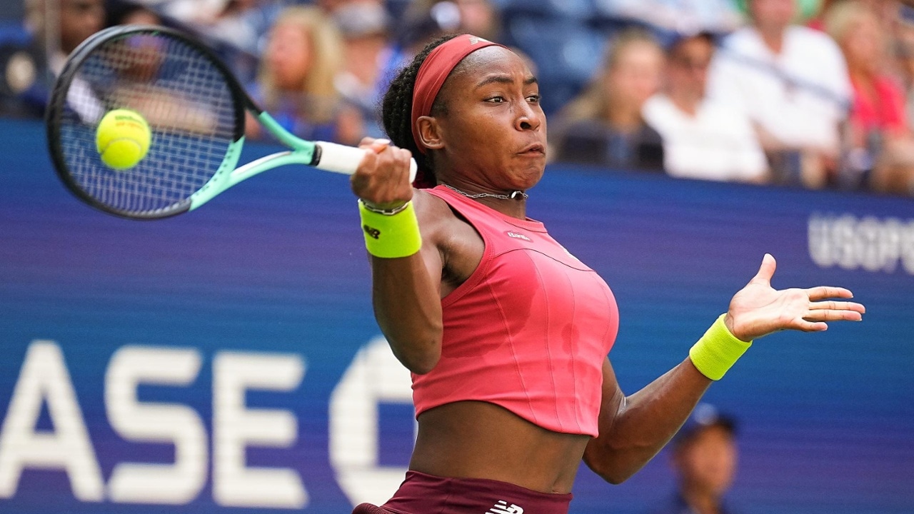 Best photos of Coco Gauff vs. Jelena Ostapenko, QF at the 2023 US Open