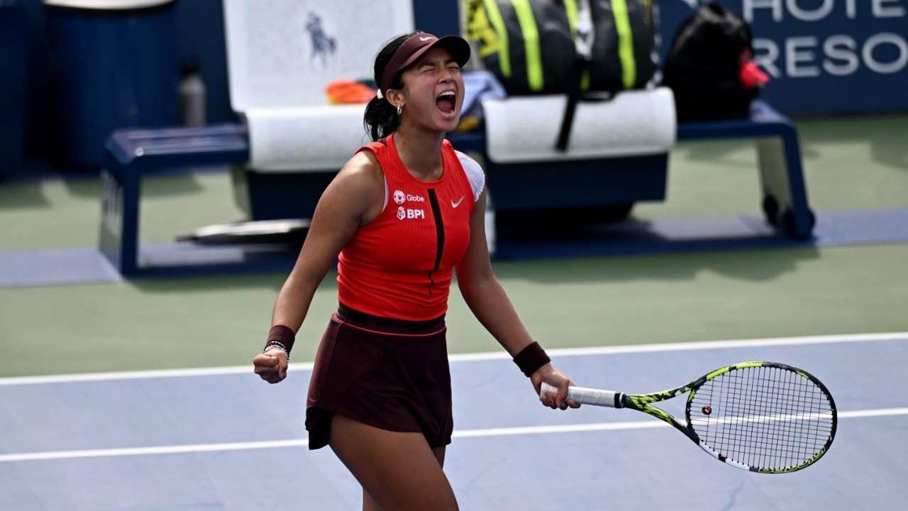 Alexandra Eala upsets No. 14 Clara Tauson at the 2025 US Open | Official  Site of the 2025 US Open Tennis Championships - A USTA Event