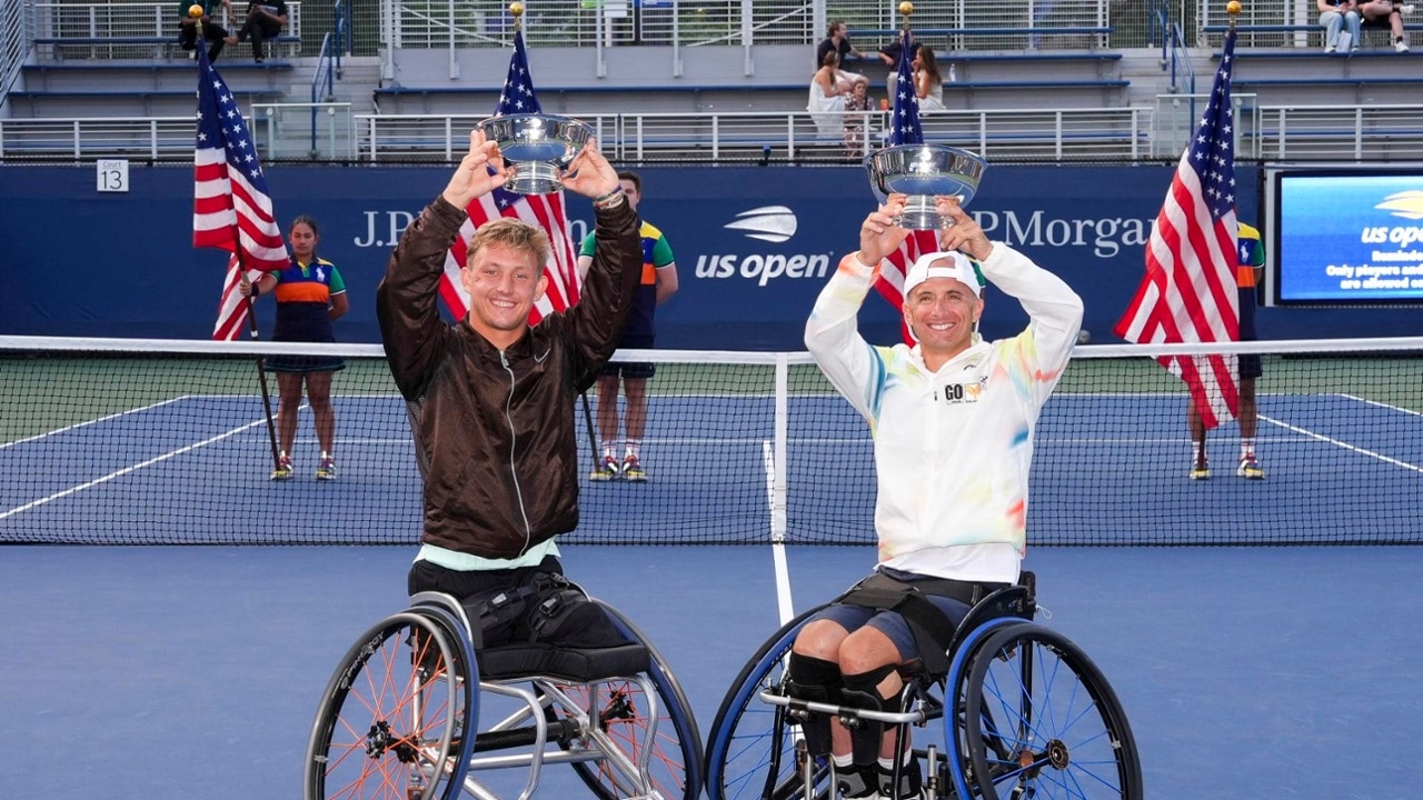 Sasson/Vink vs. Cayulef/Lazarte, 2025 US Open Wheelchair Quad