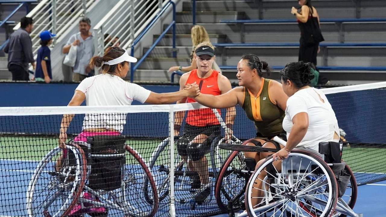 【希少】卓球王国 2012年10月 Vol.185 De Groot/Zhu vs. Li/Wang, 2025 US Open, women's wheelchair doubles