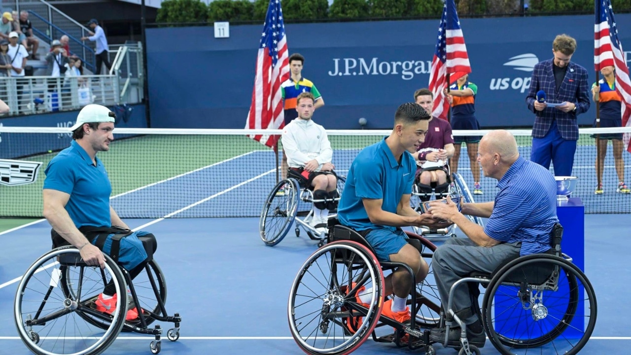 Hewett/Reid vs. Fernandez/Oda, 2025 US Open Men's wheelchair