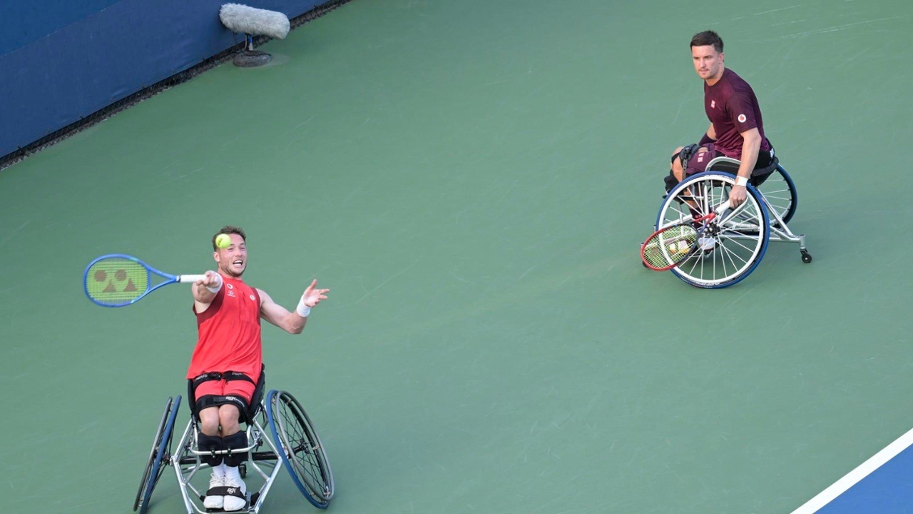 Hewett/Reid vs. Fernandez/Oda, 2025 US Open Men's wheelchair