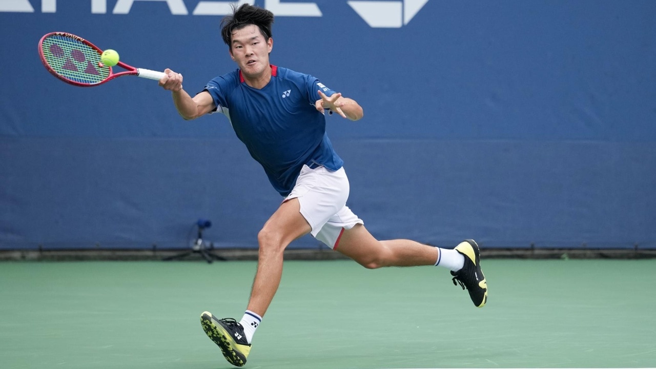 Columbia graduate Michael Zheng, the model student at 2026 US Open