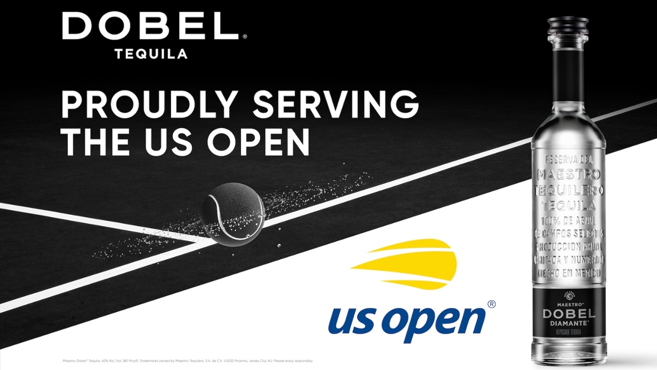 Maestro Dobel Tequila to debut as official tequila of the US Open in