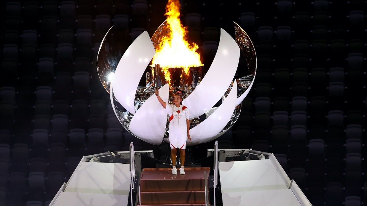 Hot Shots: Tennis players celebrate Tokyo's Opening Ceremony