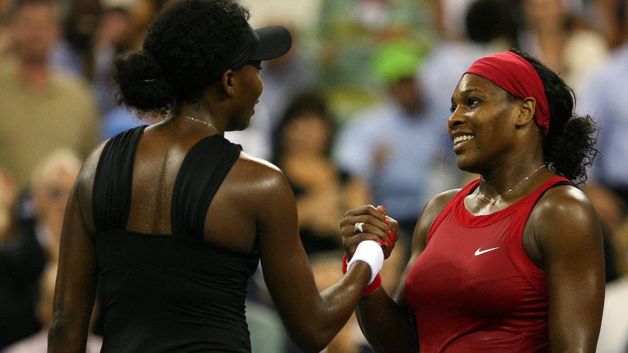 Photos: Serena vs. Venus Williams, 2008 US Open women's singles  quarterfinals | Official Site of the 2026 US Open Tennis Championships - A  USTA Event, image size:1280x720
