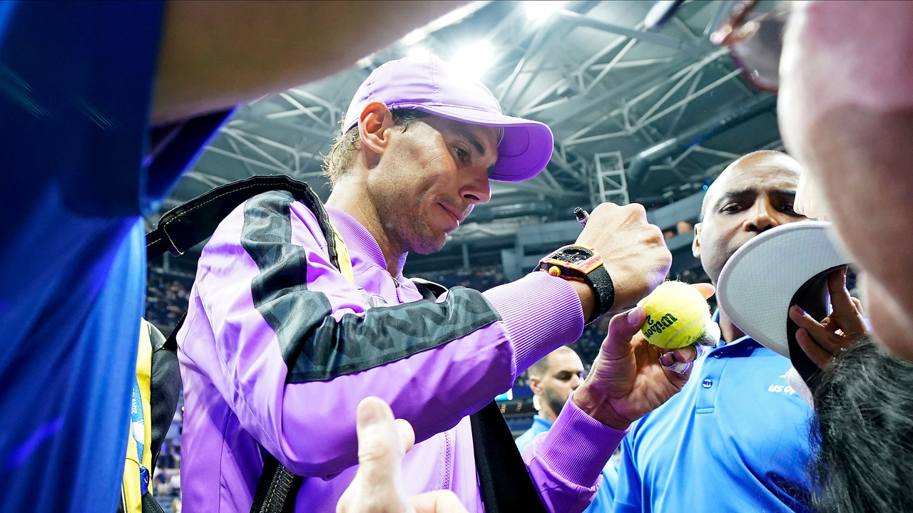 rafael nadal purple jacket