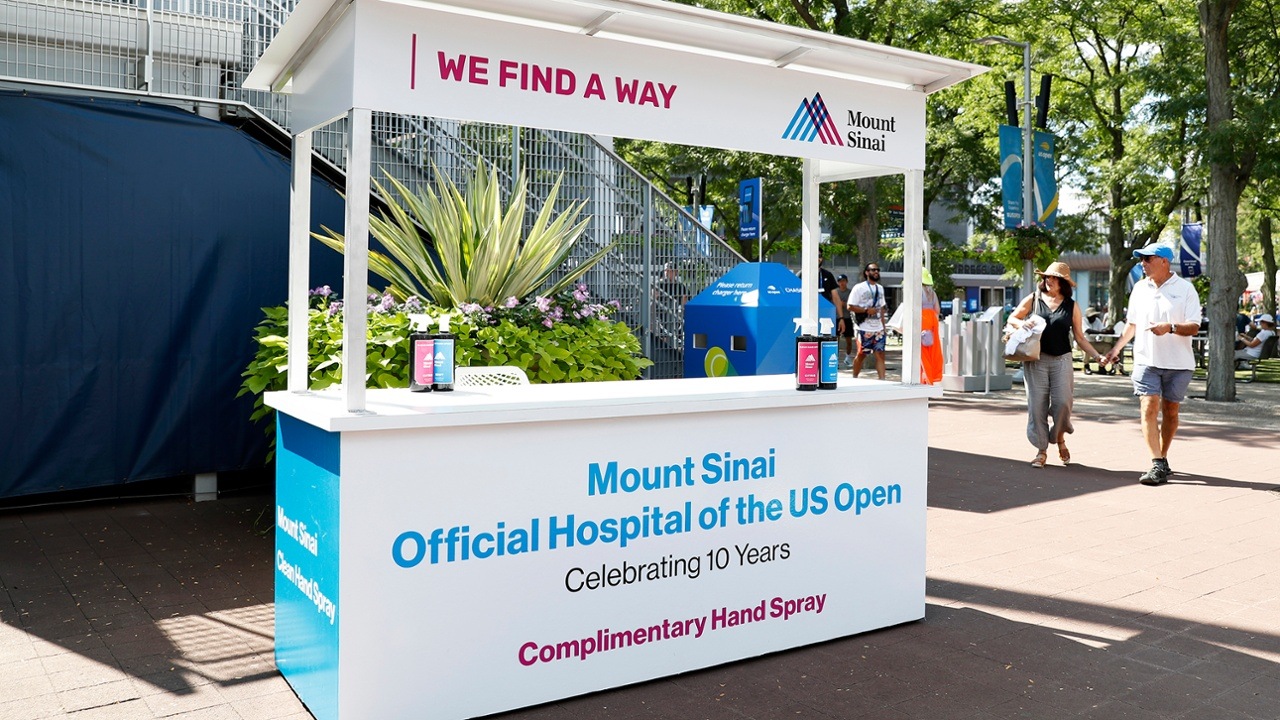 US Open medical services partner Mount Sinai offers tennis health tips