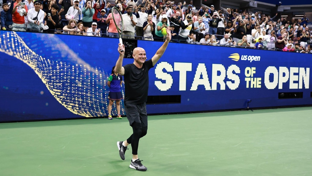 Andre Agassi - Top 5 Men with the Longest Hard-Court Grand Slam Win Streaks in Tennis History