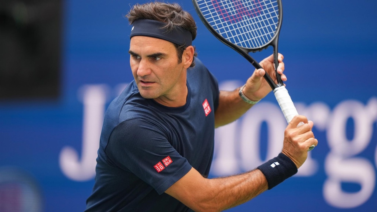 One-handed backhands at the 2026 US Open: Federer, Tsitsipas