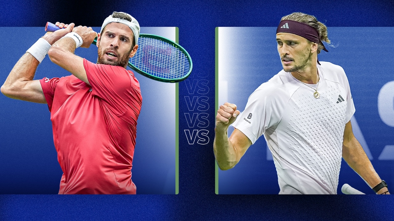Zverev and Khachanov to collide in the 2026 US Open SFs on Friday