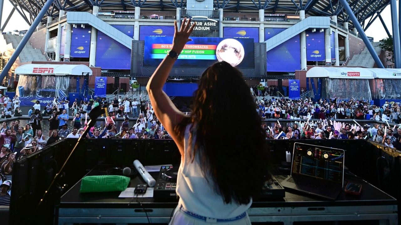 Best photos from the 2025 US Open Silent Disco | Official Site of the 2026  US Open Tennis Championships - A USTA Event