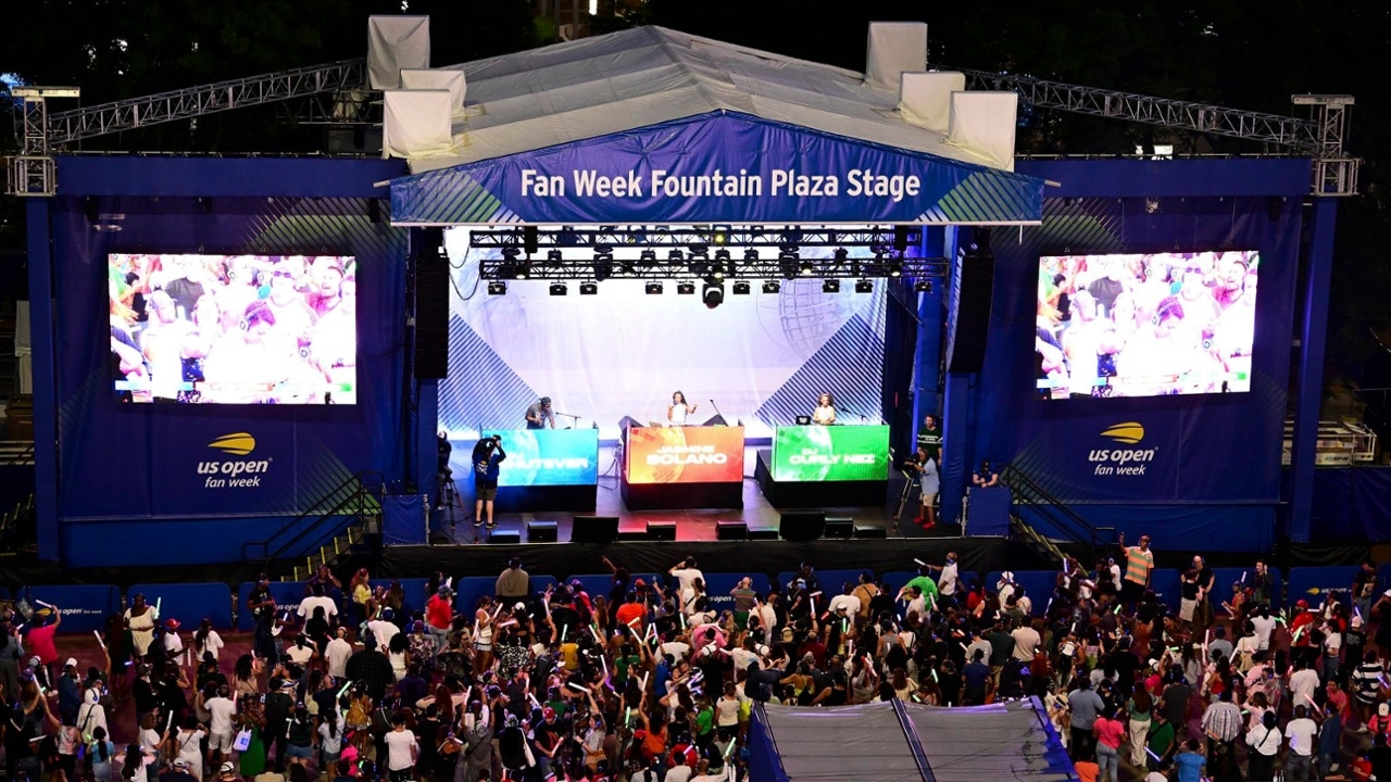 Best photos from the 2025 US Open Silent Disco | Official Site of the 2026  US Open Tennis Championships - A USTA Event