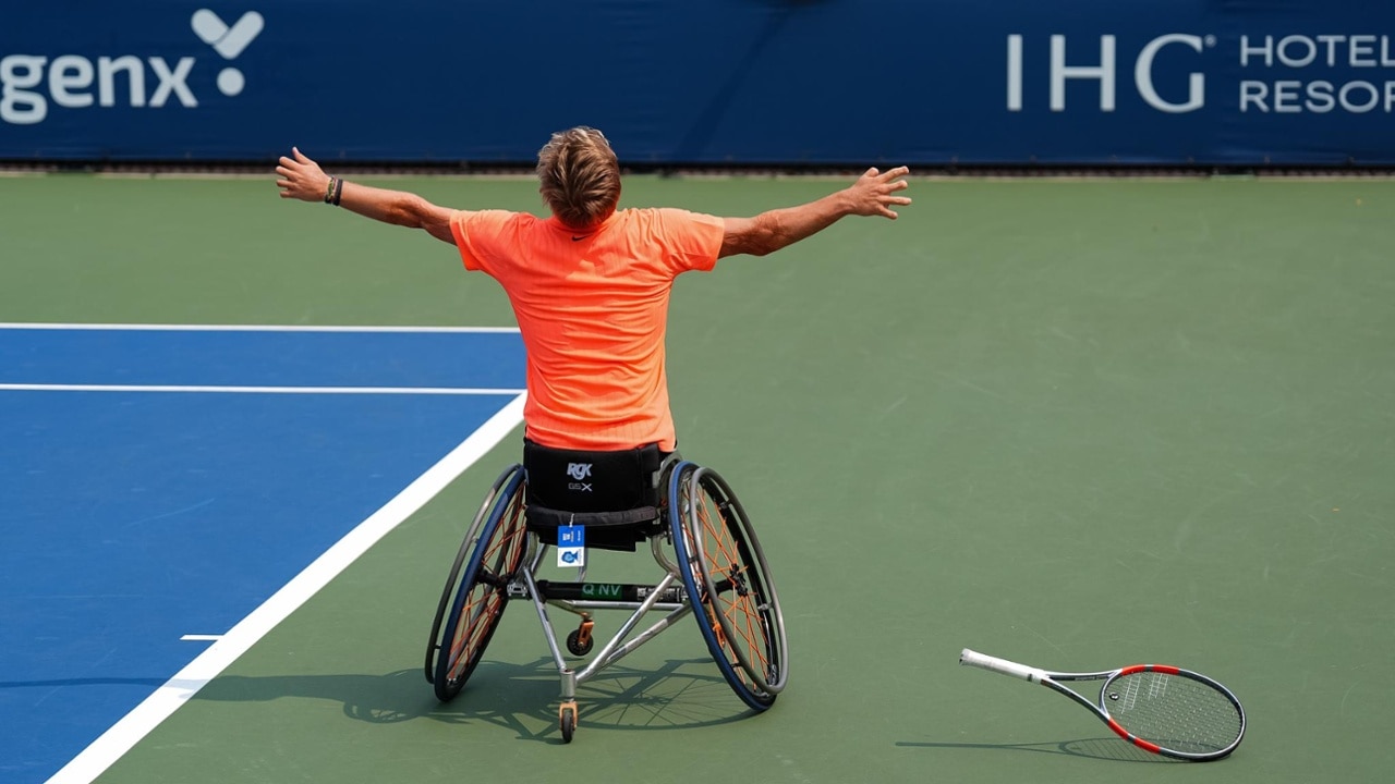 Niels Vink vs. Sam Schroder, 2025 US Open, WC Quad Singles Final