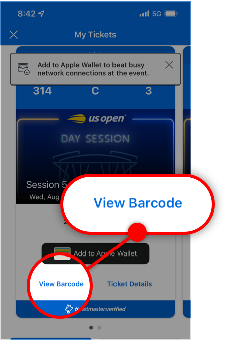 US Open Mobile Tickets - Official Site of the 2023 US Open Tennis